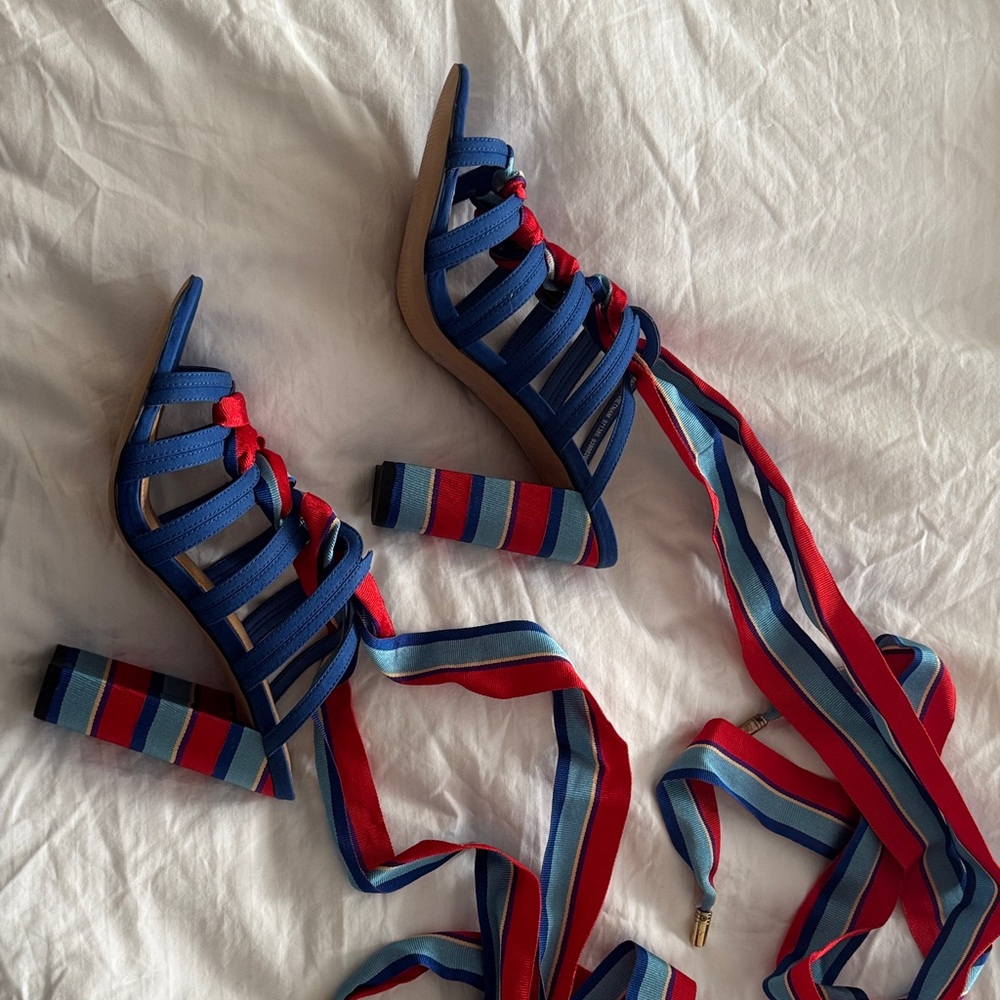 ASOS Multicolor Strappy Heels
